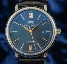 IWC — IWC Portofino Automatic 40mm Blue Dress IW356523 — Watch — resale