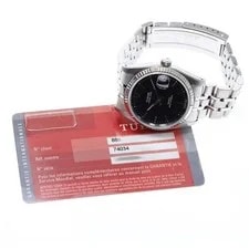 Tudor — Tudor Prince Date 74034 34mm Stainless Steel / White Gold Black #C22485 — Watch — resale
