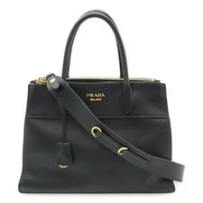 Prada — Prada 2WAY 1BA102 Logo LeatherLeather #BLB1761 — Handbag — resale