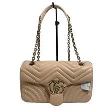Gucci — Gucci : GG Marmont W15.5×H15×D6.5cm W/o Accessories; — Handbag — resale