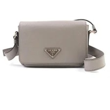 Prada — Prada 2VD065 Argilla Triangle Logo Plate With — Handbag — resale