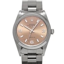 Rolex — Rolex Air-King 14000 34mm Stainless Steel Pink #WW2040 — Watch — resale