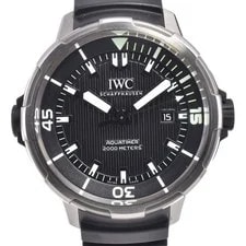 IWC — IWC Aquatimer IW358002 Black Titanium Automatic — Watch — resale