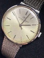 IWC — IWC SS Manual Wind Silver Dial Metal Band From Japan — Watch — resale
