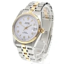 Tudor — Tudor Prince Date 74033 34mm SS White #C7657 — Watch — resale