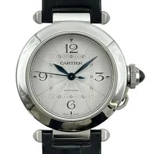Cartier — Cartier 35mm WSPA0012 35mm Stainless Steel Silver Dial Automatic OKW2583 — Watch — resale