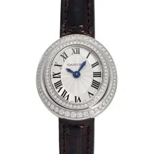 Cartier — Cartier Hypnose WJHY0004 White Gold Diamond 26.2mm Silver Dial Quartz #YKW168 — Watch — resale