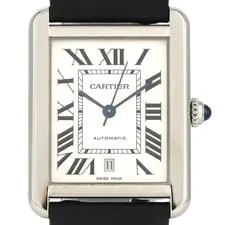 Cartier — Authentic Cartier Tank Solo XL WSTA0029 Stainless Steel Mechanical Automatic... — Watch — resale