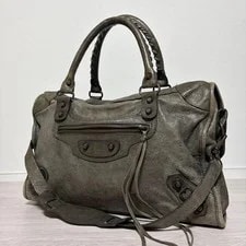 Balenciaga — Auth Vtg Y2K Balenciaga the City Medium Japan — Handbag — resale