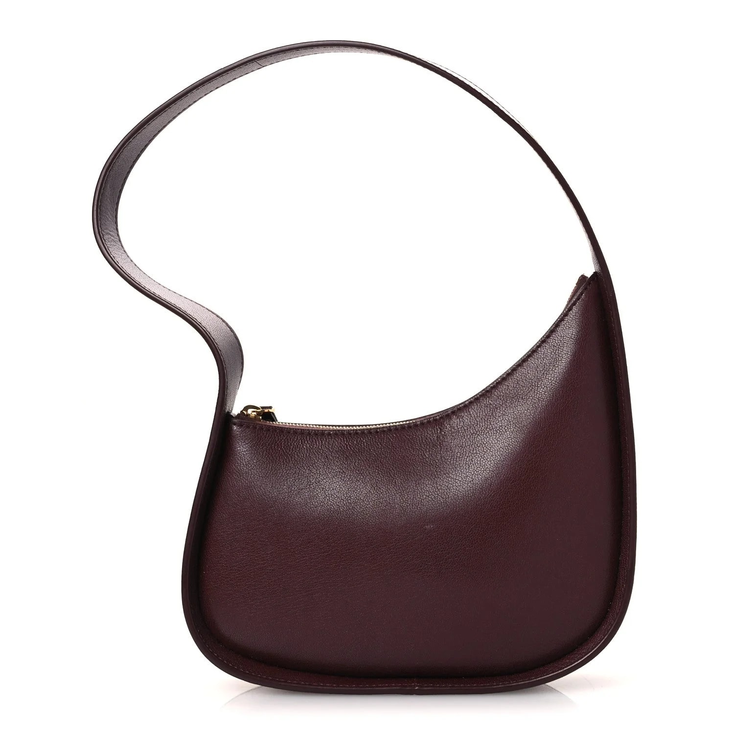 The Row — Grained Half Moon Raisin — Handbag — resale