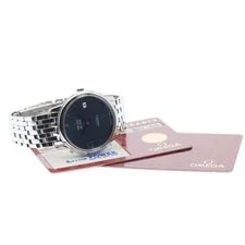 Omega — Omega DE Ville Prestige 424.10.37.20.03.001 37mm SS Navy #C7585 — Watch — resale