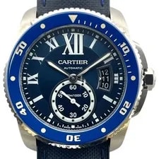 Cartier — Cartier Calibre de Diver WSCA0010 Blue Stainless Steel #OK906 — Watch — resale