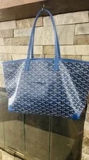 Goyard — Goyard Saint Louis Hand Painted Personalized Monogram — Handbag — resale