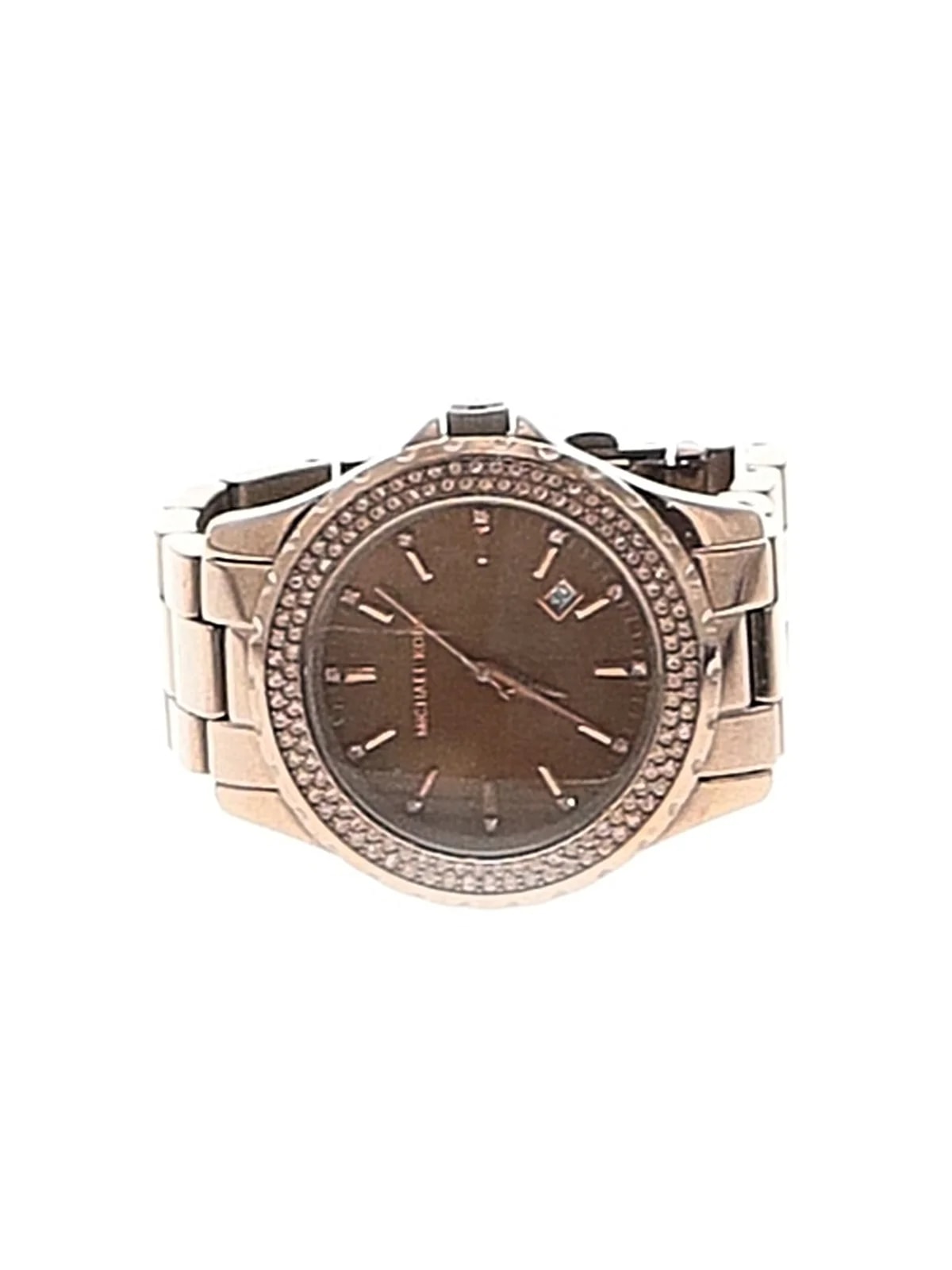 Michael Kors — Michael Kors Brown Gold One Size — Watch — resale
