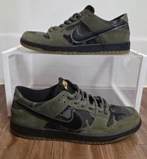 Nike SB — Size 13 - Nike SB Dunk Low Skate Camo — Sneaker — resale