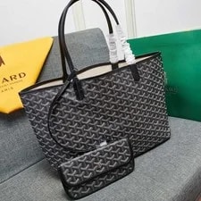 Goyard — Goyard Large Chevron / W/ , Snap Closure, Pockets — Handbag — resale