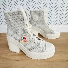 Converse — ⭐Converse Chuck 70 de Luxe Heel Platform 7.5 Shoes Egret Boots A07535C⭐ — Sneaker — resale