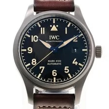 IWC — IWC Pilot's Mark Xviii Heritage IW327006 Black Automatic #006 — Watch — resale