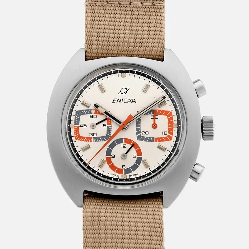 Enicar — 1960s Enicar Ocean Pearl Chronograph Ref. 072-03-01 — Watch — resale