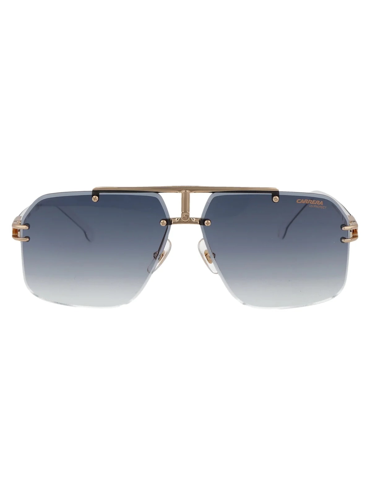 Carrera — Carrera Gradient-Tinted Square Sunglasses — Gold Metal — Watch — resale