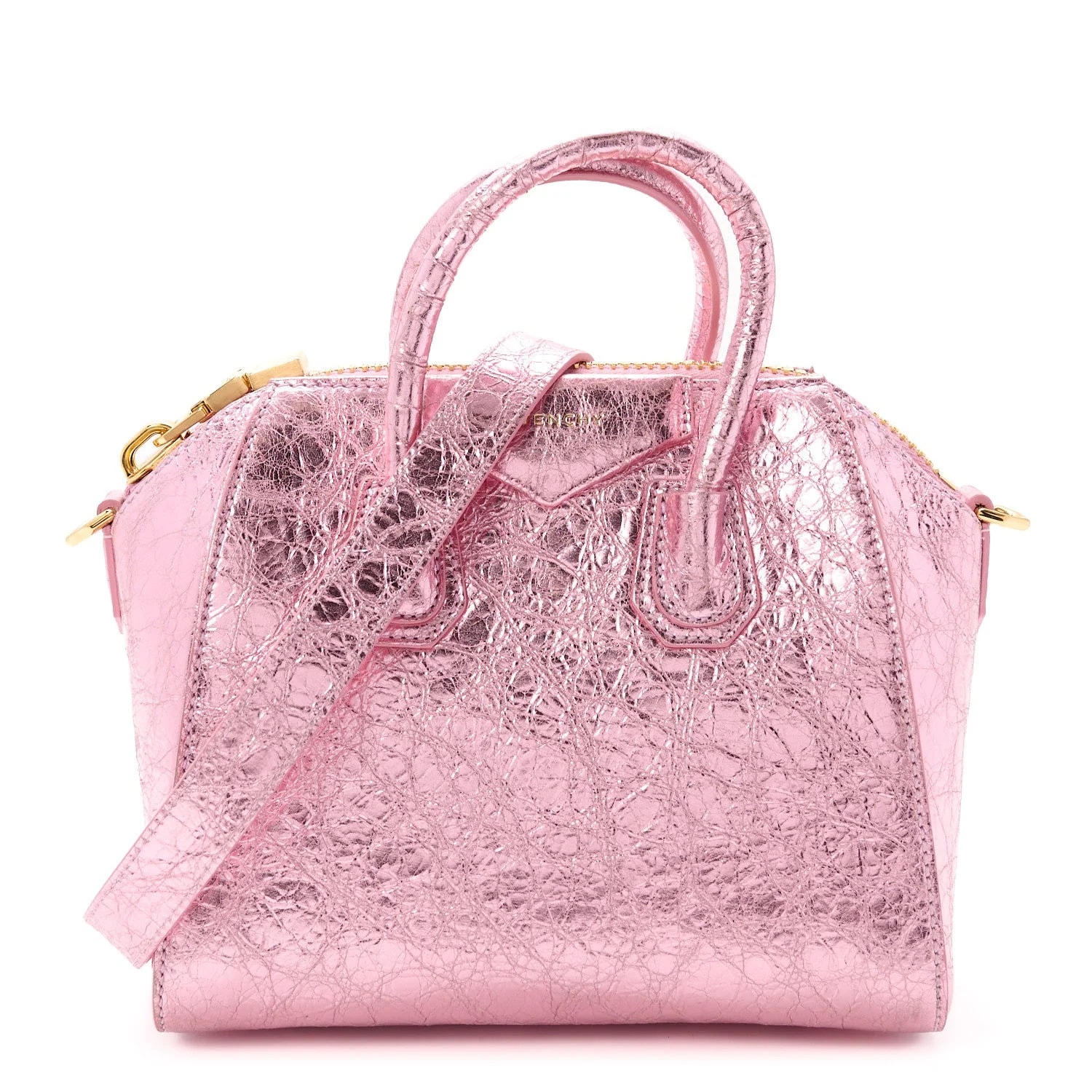 Givenchy — Laminated Mini Antigona — Handbag — resale