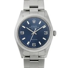 Rolex — Rolex Air-King 14000 34mm Stainless Steel Blue #WW2035 — Watch — resale