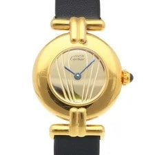 Cartier — Cartier Must Colise Mirror Dial Silver 925 590002 Quartz CA — Watch — resale