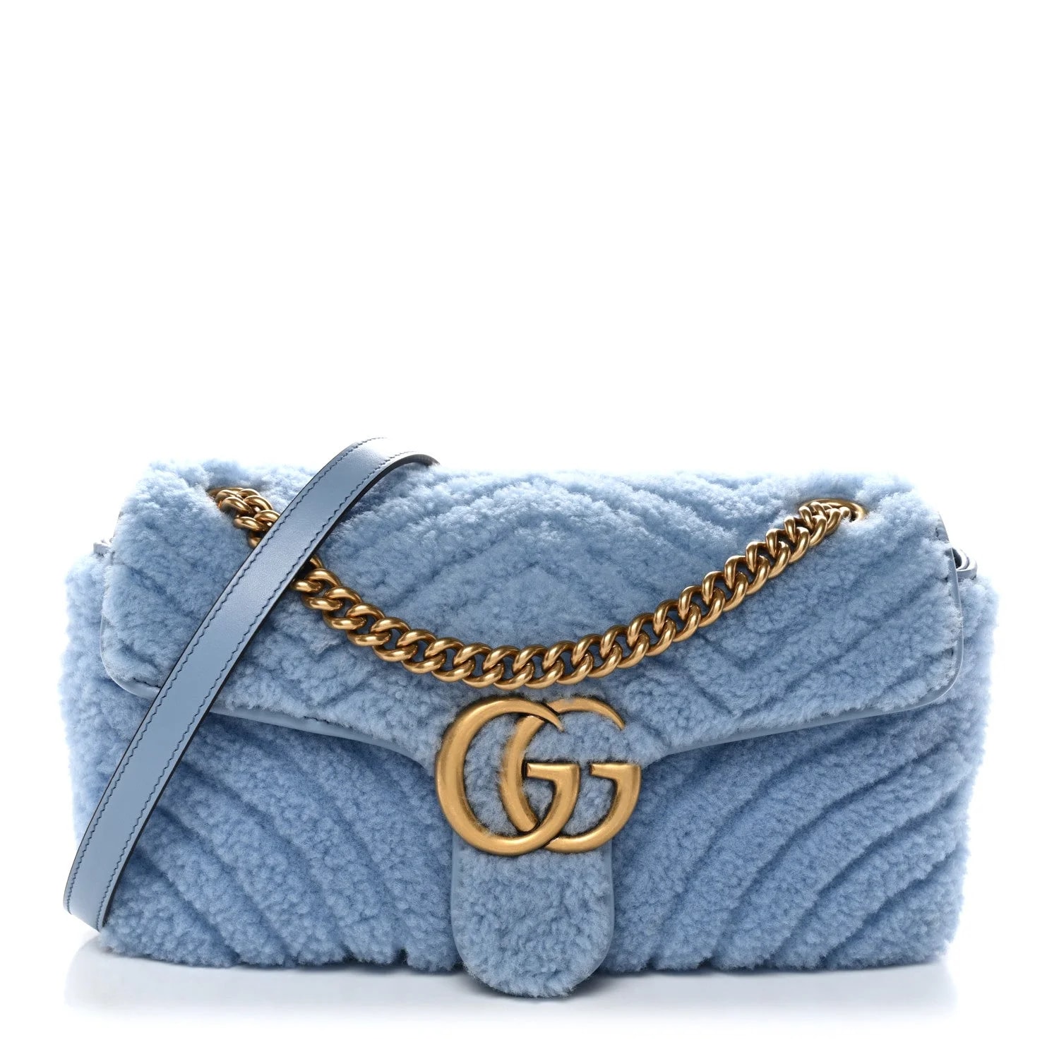 Gucci — Matelasse Small GG Marmont Cadet — Handbag — resale