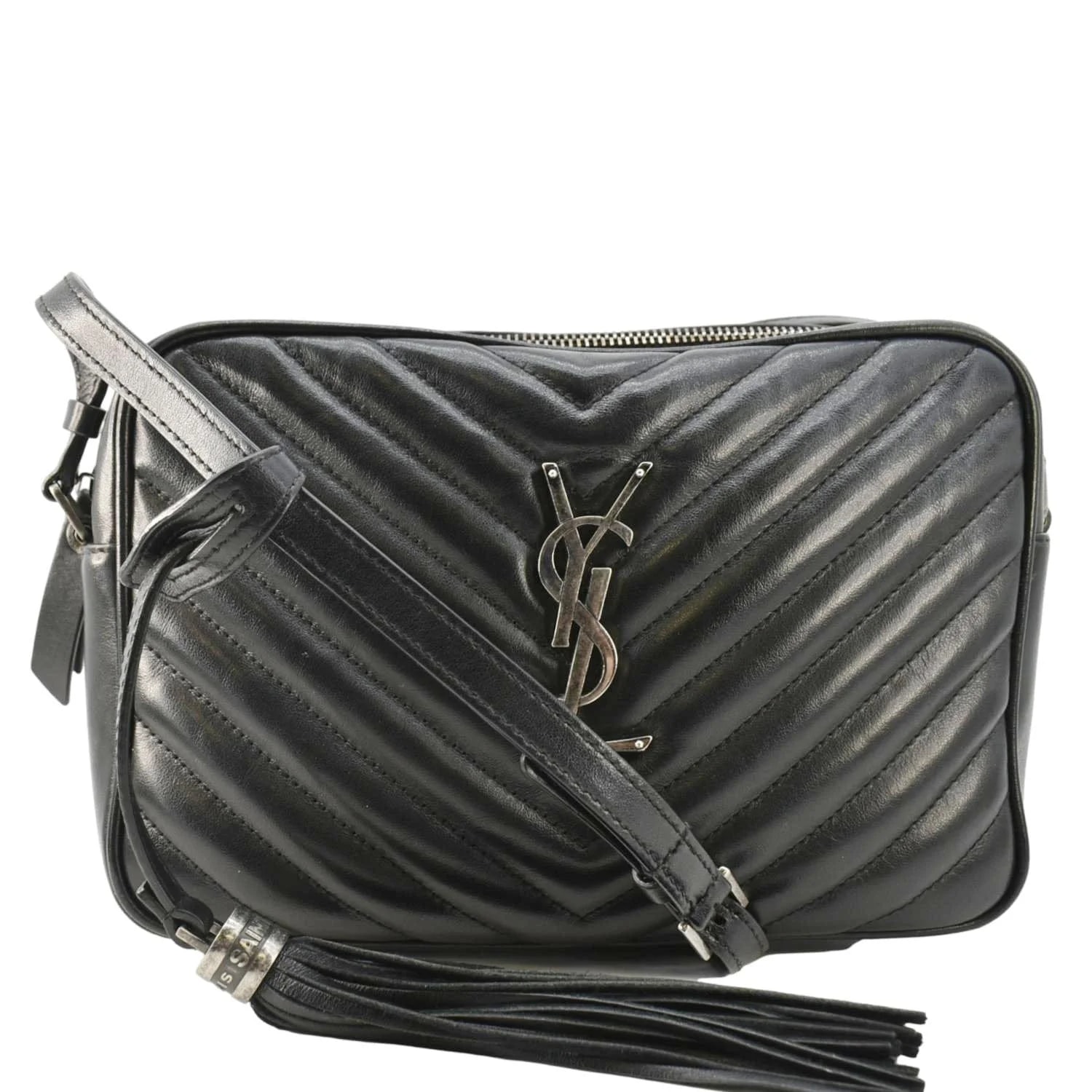 Yves Saint Laurent — Yves Saint Laurent Lou Camera Chevron — Handbag — resale