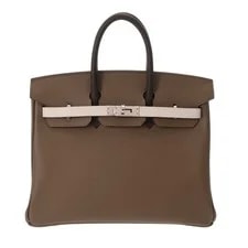 Hermès — Hermes Birkin 25 Etoupe/ Pale/Ebène — Handbag — resale