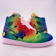 Air Jordan — Air Jordan 1 Retro High OG "J Balvin" 2020 - Size 10 - dc3481 900 (8270-31) — Sneaker — resale