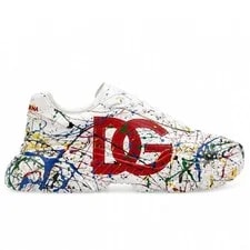 Dolce & Gabbana — Dolce & Gabbana DG Logo Paint Daymaster 44 UK 10 US 11 — Sneaker — resale