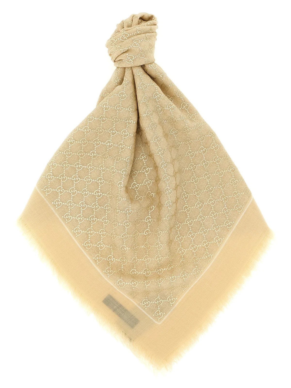 Gucci — Gucci GG Lamé Shawl — Accessory — resale