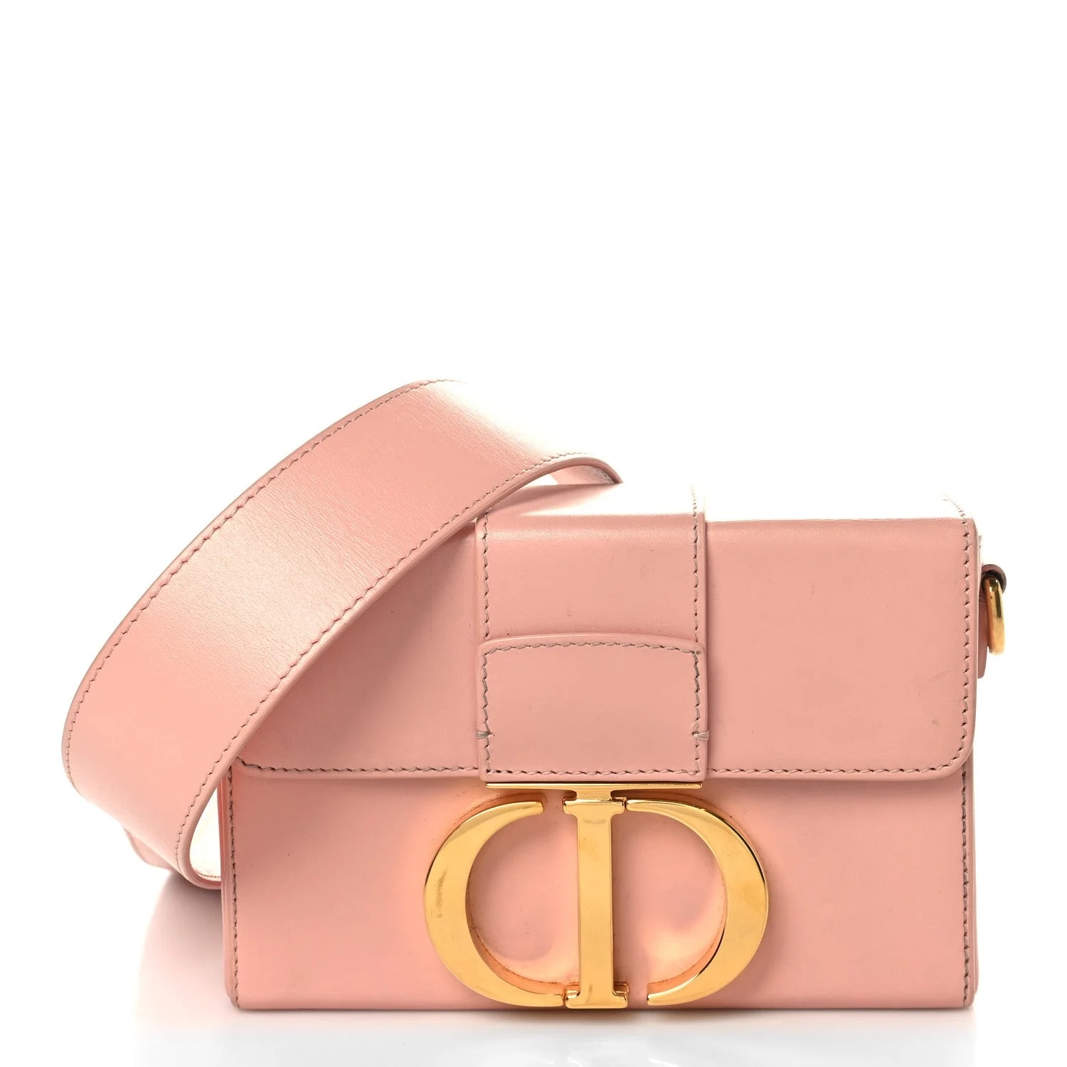 Dior — Smooth Micro 30 Montaigne Flap Pale — Handbag — resale