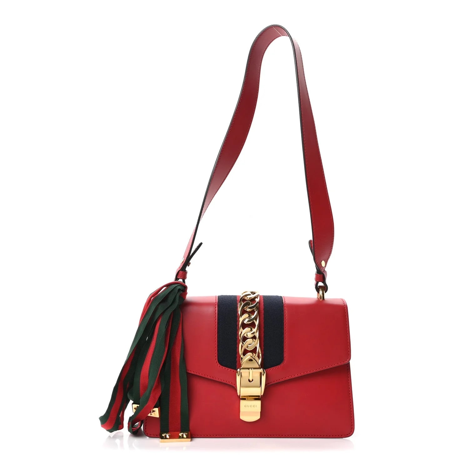 Gucci — Small Sylvie Hibiscus — Handbag — resale