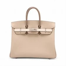 Hermès — Hermès Birkin 25 le Tournay Trench X Etoupe X Crêpe M — Handbag — resale