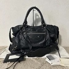Balenciaga — Condition Balenciaga B Stamp THE City 2way 115748 — Handbag — resale