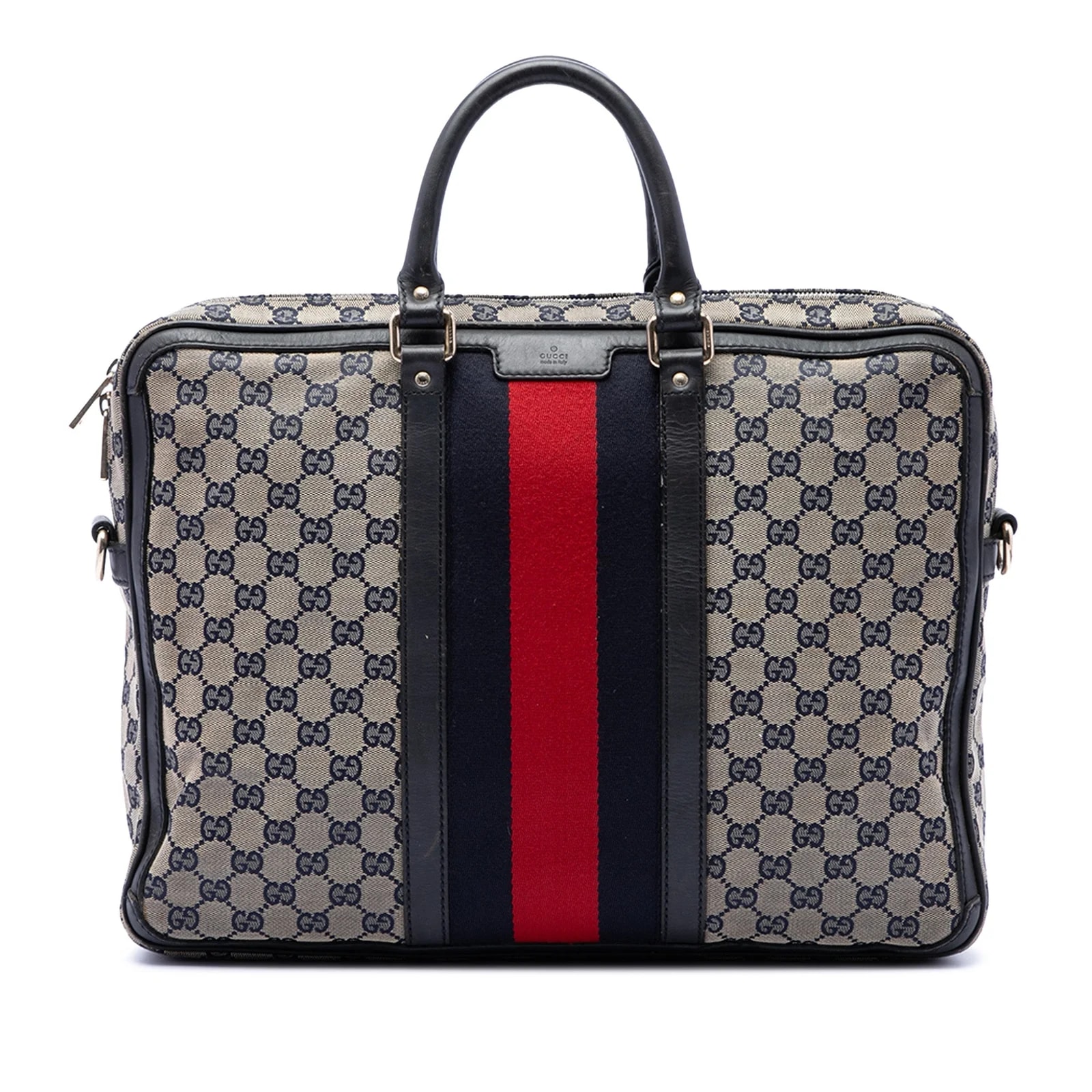 Gucci — Web Briefcase — Handbag — resale