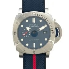 Panerai — Panerai Submersible Quaranta Quattro Luna Rossa PAM01391 Navy #036 — Watch — resale