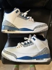 Air Jordan — Air Jordan 3 Retro Wizards ’S Size 12 CT8532-148 Nike Basketball — Sneaker — resale