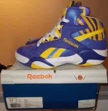 Reebok — Reebok Shaq Attaq NEW Size 9.5 LSU Tiger M40343 Dead Stock! — Sneaker — resale