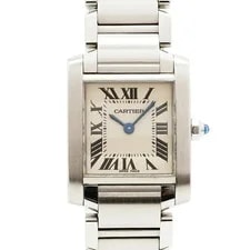 Cartier — Cartier Tank Française SM W51008Q3 Ivory Dial GZl1jsgi — Watch — resale