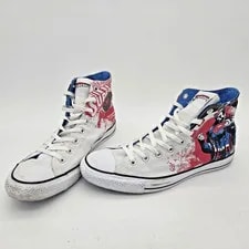Converse — Converse X DC Comics Chuck Taylor Superman All Star Hi Top Shoes — Sneaker — resale