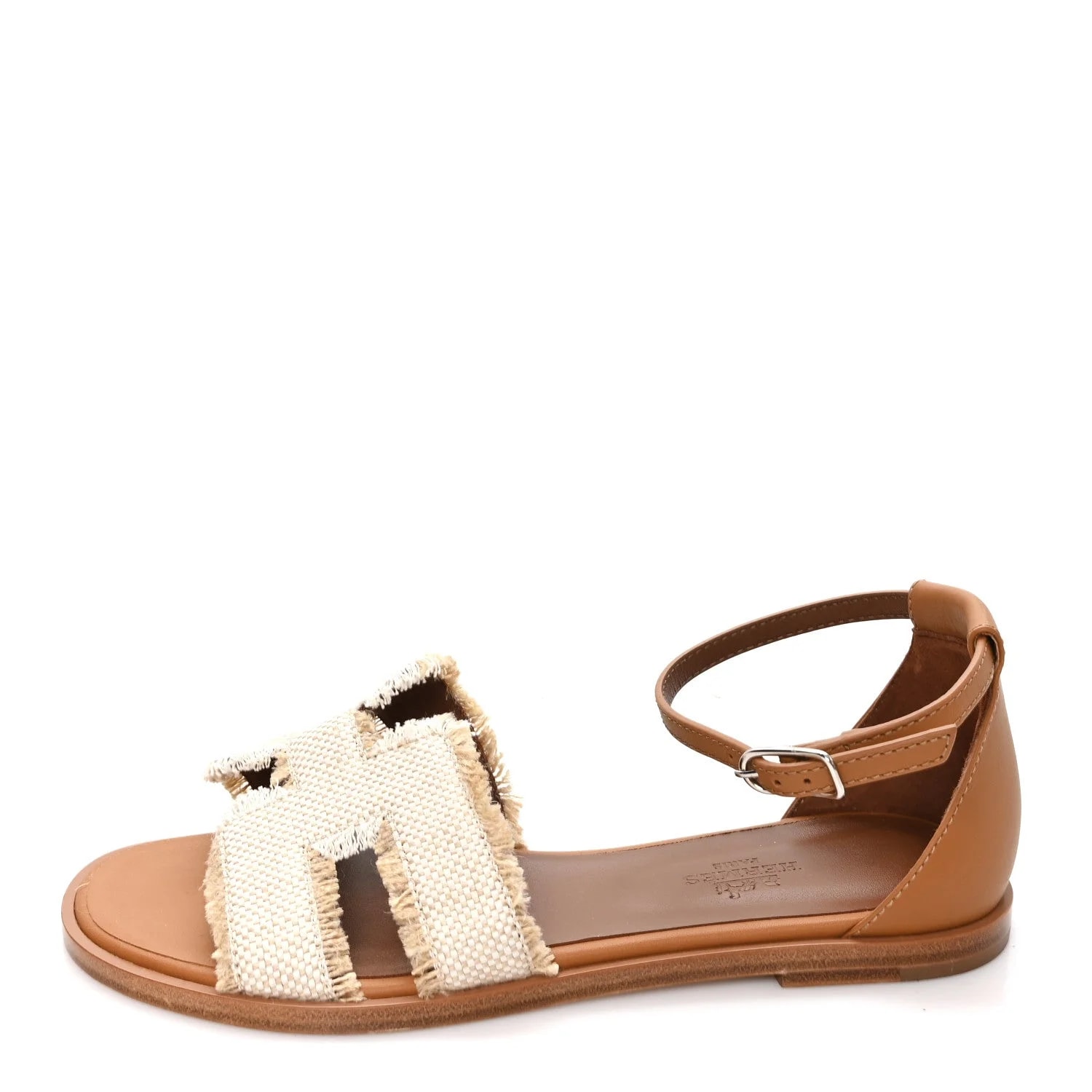 Hermès — Fringed Santorini 36 — Designer Shoe — resale