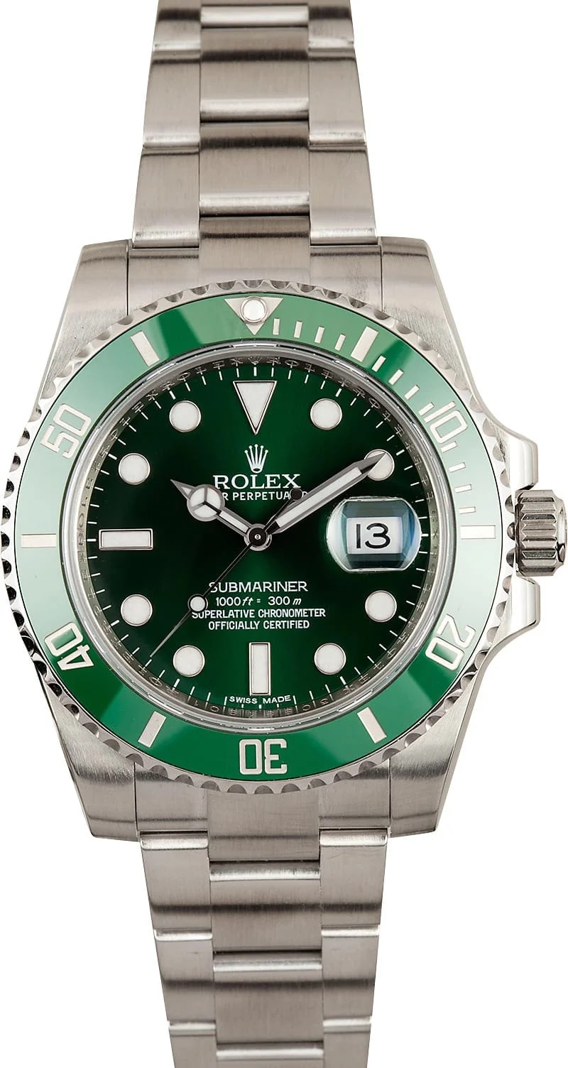 Rolex — Rolex Submariner 116610LV Hulk — Watch — resale