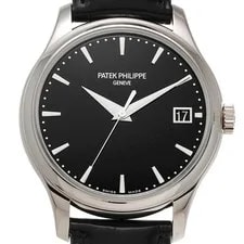 Patek Philippe — Patek Philippe Calatrava 5227G-010 Black White Gold Automatic #W061 — Watch — resale
