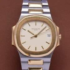 Patek Philippe — Patek Philippe Nautilus 3800/1JA Second Hand 2 Tone With Box. OC#5005 — Watch — resale