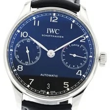 IWC — IWC Portugieser Automatic IW500703 42mm SS Black Dial Automatic — Watch — resale