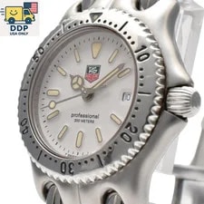 TAG Heuer — TAG Heuer SEL S99.015 Quartz White Dial Silver ’S — Watch — resale