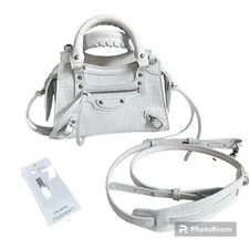 Balenciaga — Balenciaga 2021 Embossed Neo Mini Classic City — Handbag — resale